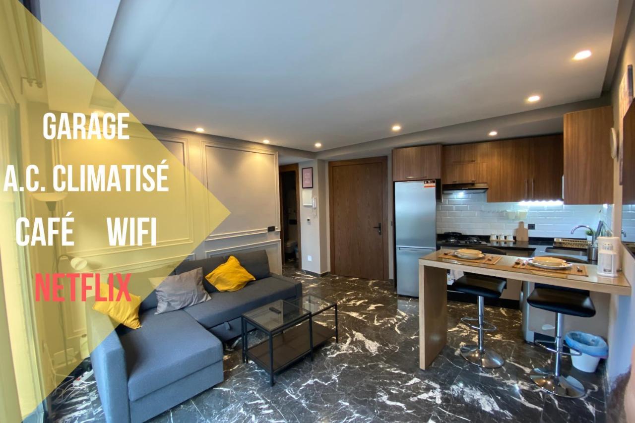 Lovely 1-Bedroom Rental Unit Near 2Mars/Habous Casablanca Eksteriør billede